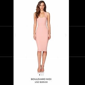 Nookie Boulevard Midi Pink